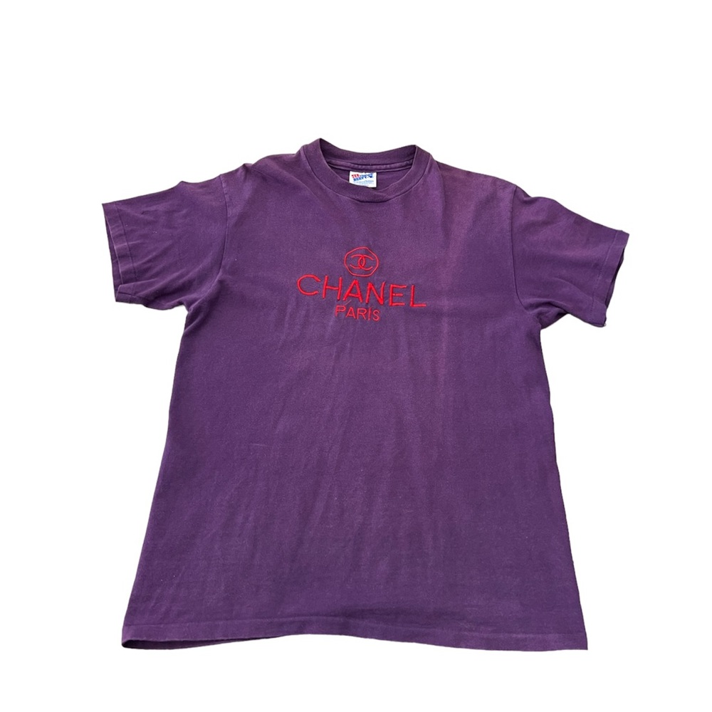 Vintage " Chanel " t shirt
